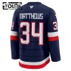 Maillot de Hockey États-Unis 4 Nations Face Off 2025 Fanatics Premium Auston Matthews Navy - Enfant
